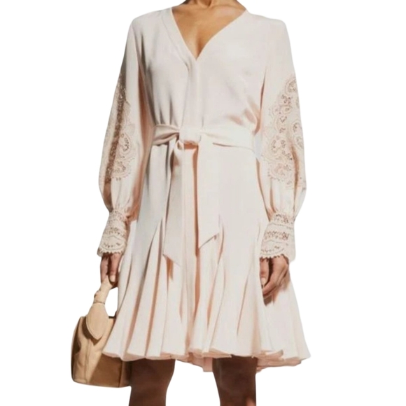 Kobi Halperin Adrienne Lace Sleeve Dress Size Small NWT - Picture 3 of 14